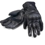 Gants en cuir taxi moto